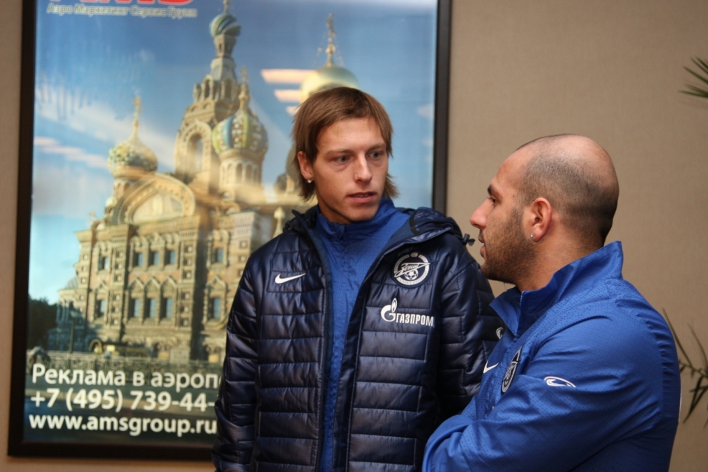 Отъезд «Зенита» на сбор в Дубаи