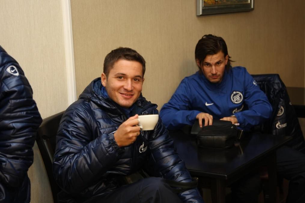 Отъезд «Зенита» на сбор в Дубаи