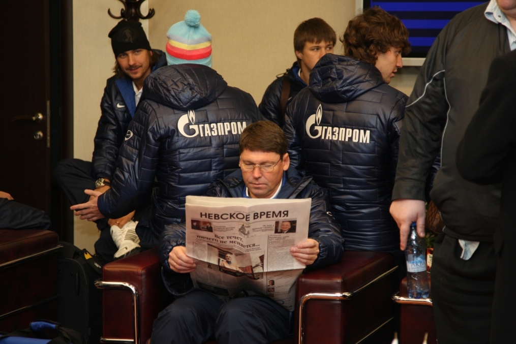 Отъезд «Зенита» на сбор в Дубаи