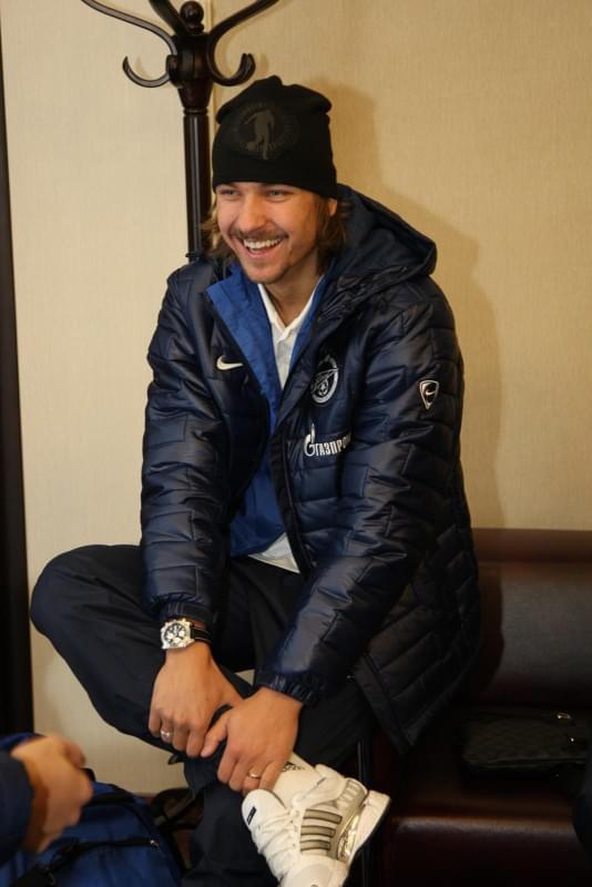 Отъезд «Зенита» на сбор в Дубаи