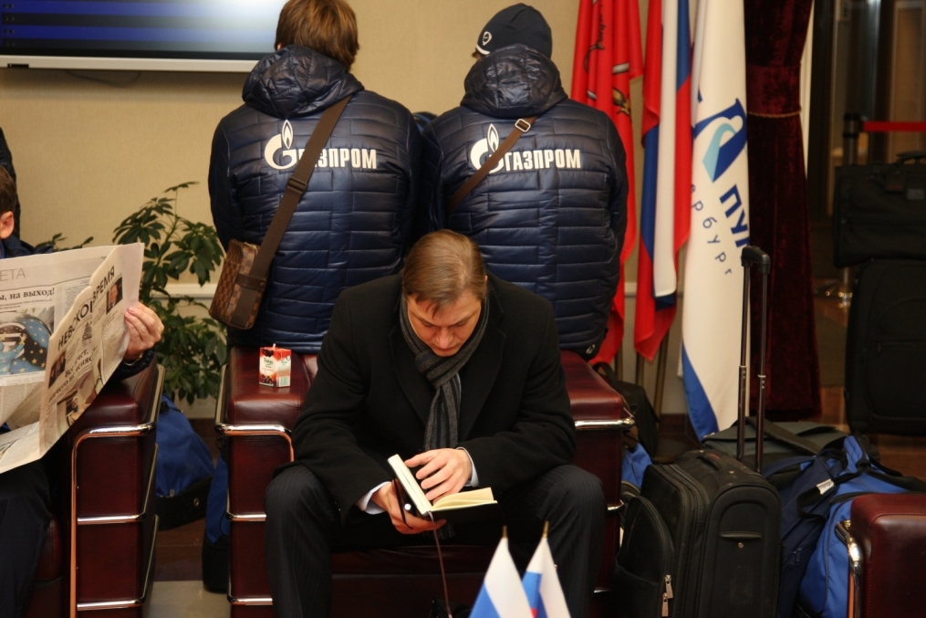 Отъезд «Зенита» на сбор в Дубаи