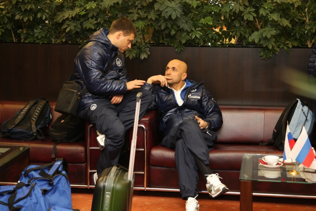 Отъезд «Зенита» на сбор в Дубаи