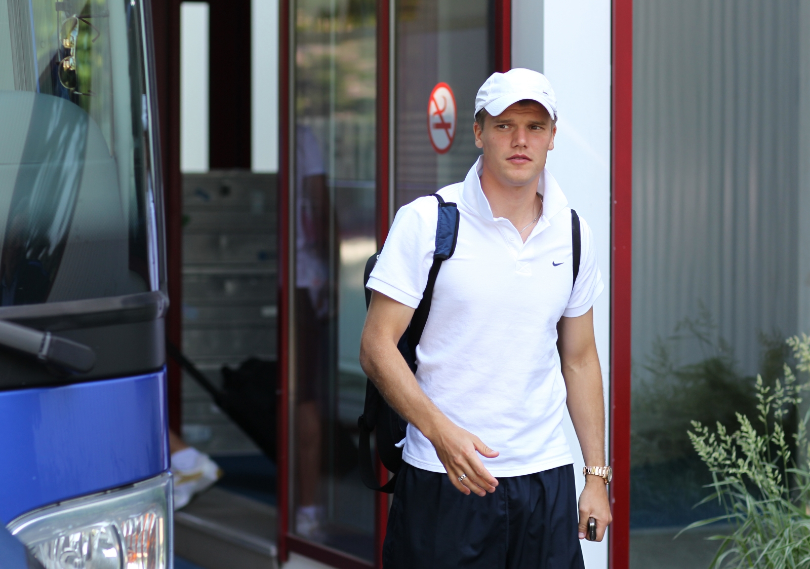 Отъезд команды на матч с Волгой — Зе