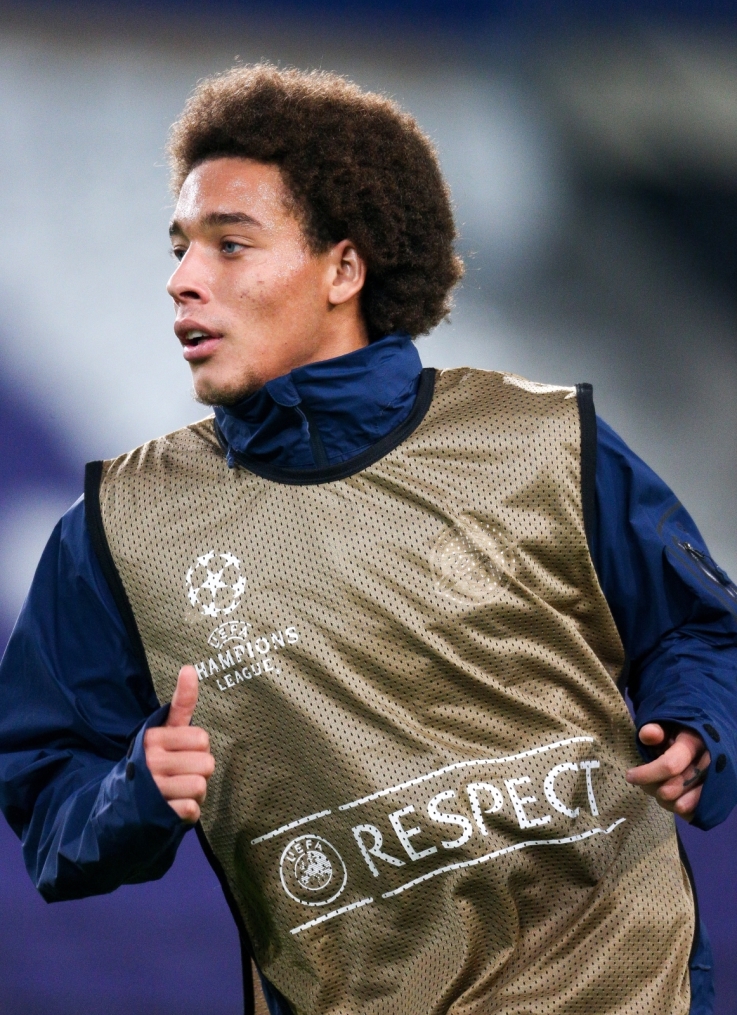 Тренировка сине-бело-голубых перед матчем ФК «Андерлехт» — ФК «Зенит»