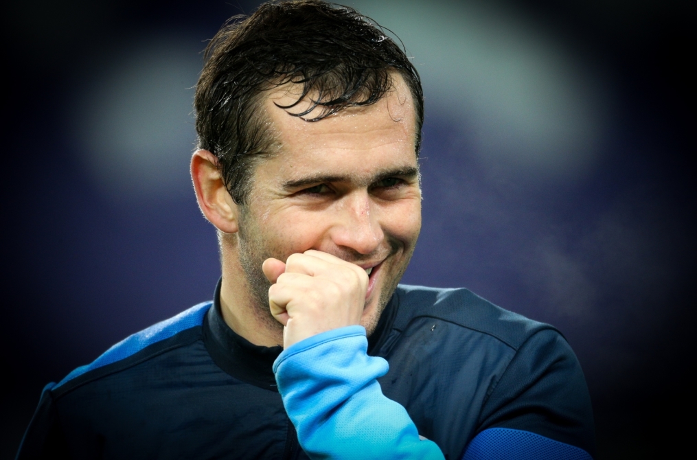 Тренировка сине-бело-голубых перед матчем ФК «Андерлехт» — ФК «Зенит»