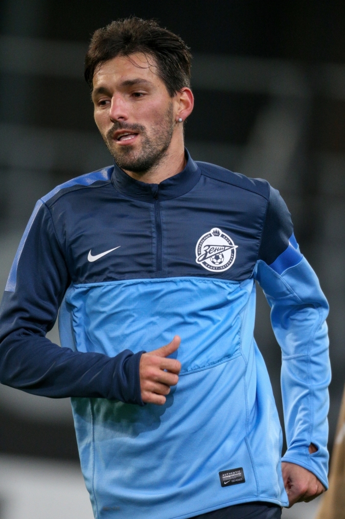 Тренировка сине-бело-голубых перед матчем ФК «Андерлехт» — ФК «Зенит»