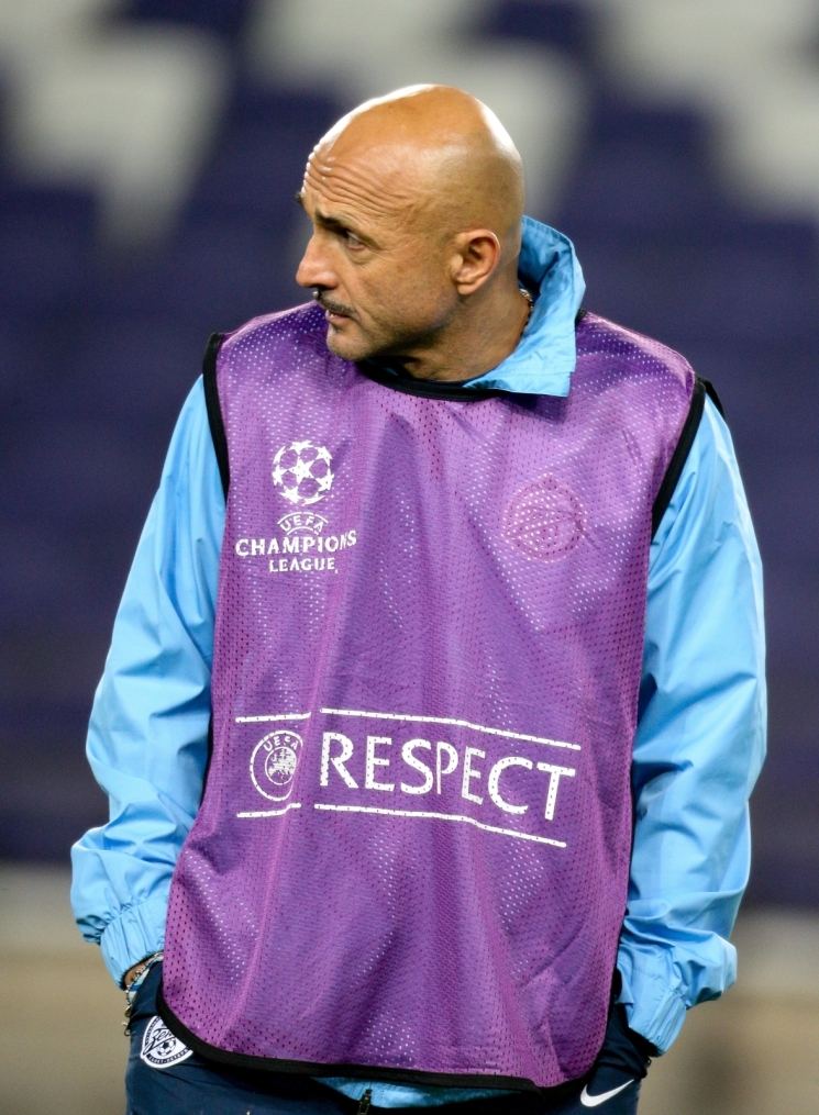 Тренировка сине-бело-голубых перед матчем ФК «Андерлехт» — ФК «Зенит»