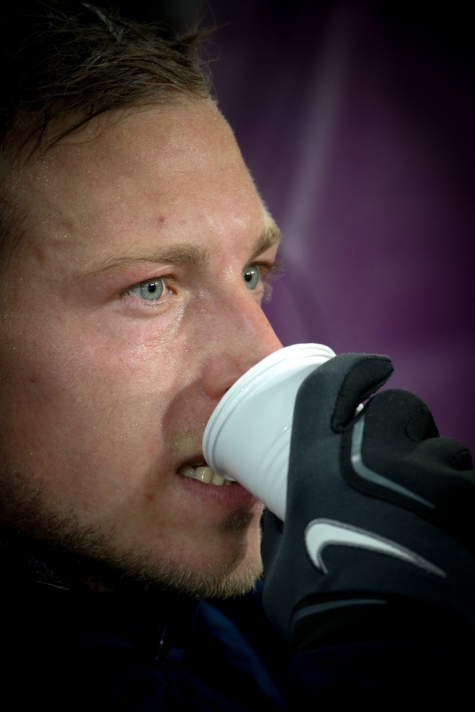 Тренировка сине-бело-голубых перед матчем ФК «Андерлехт» — ФК «Зенит»