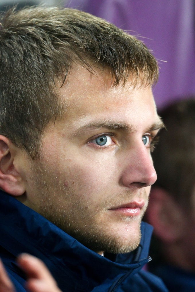 Тренировка сине-бело-голубых перед матчем ФК «Андерлехт» — ФК «Зенит»