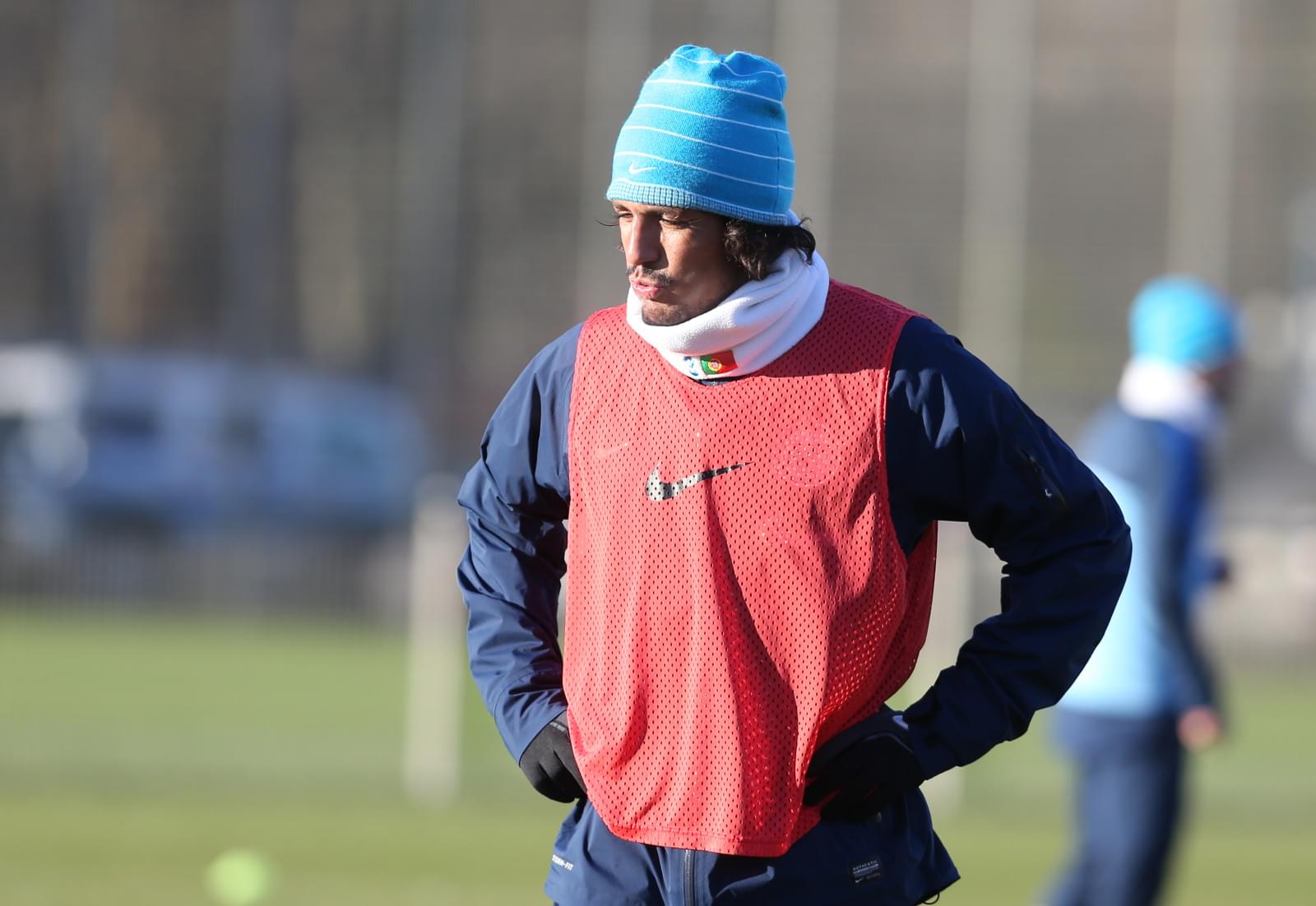 Тренировка перед матчем  «Волга» — «Зенит»