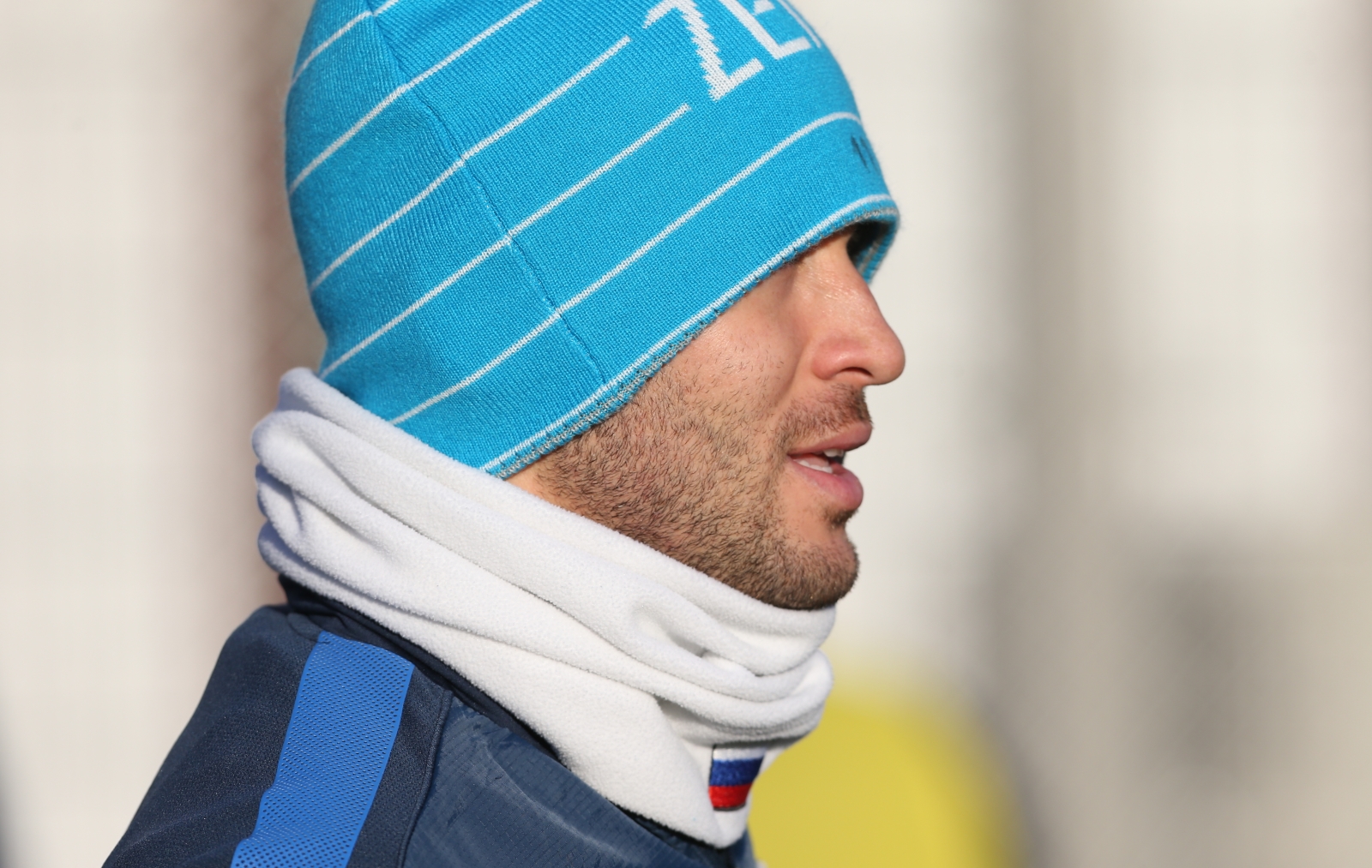 Тренировка перед матчем  «Волга» — «Зенит»