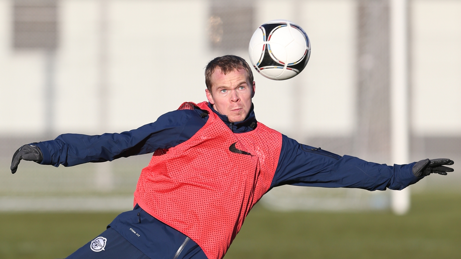 Тренировка перед матчем  «Волга» — «Зенит»