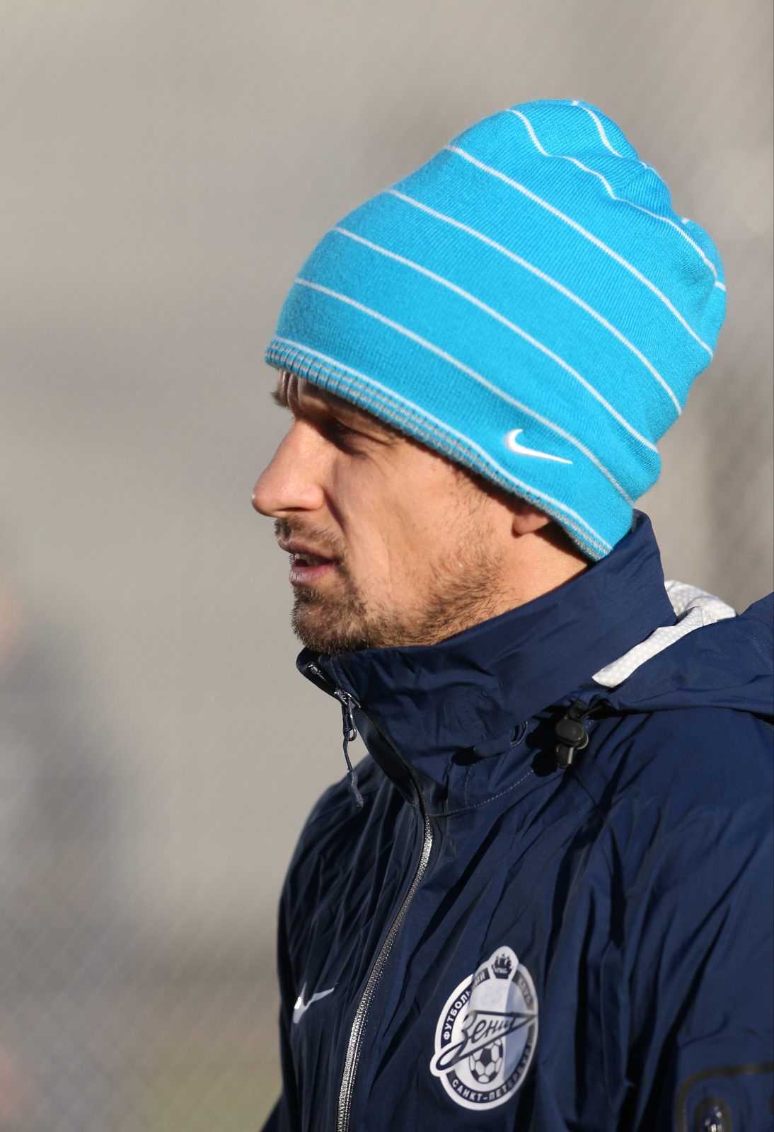 Тренировка перед матчем  «Волга» — «Зенит»