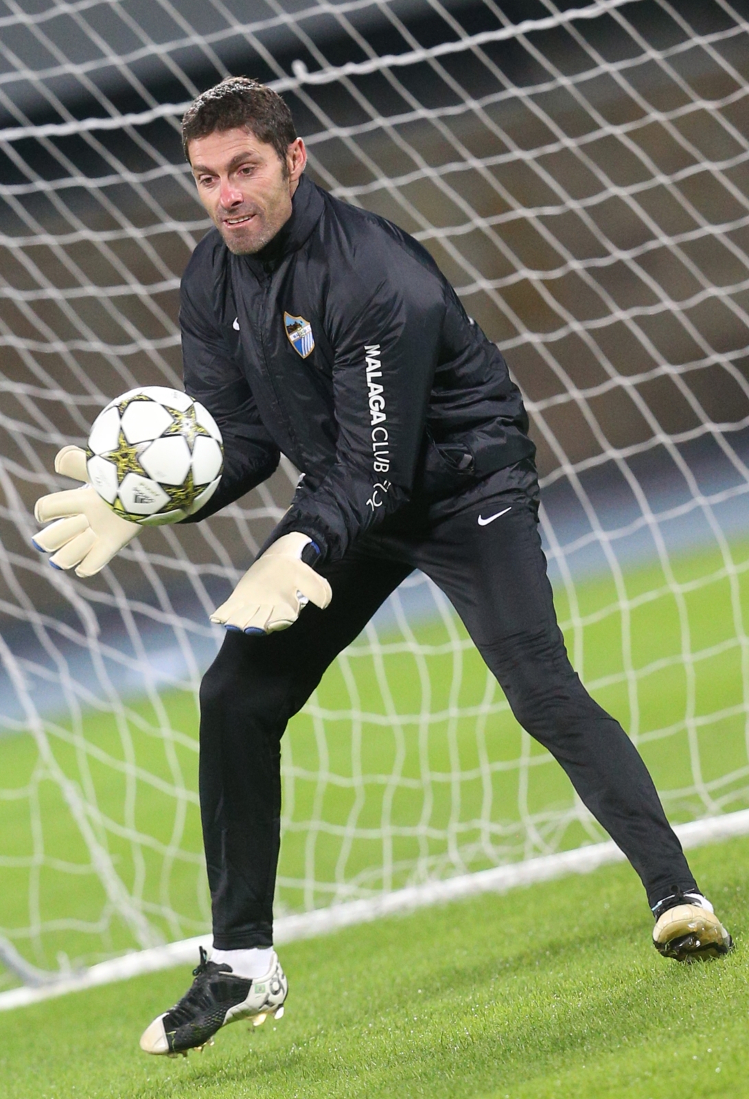 Тренировка ФК «Малага»  перед матчем «Зенит» — «Малага»