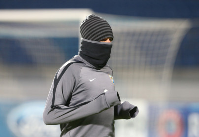 Training of FC «Malaga» pre-match «Zenit» — «Malaga»