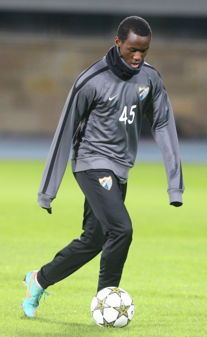 Training of FC «Malaga» pre-match «Zenit» — «Malaga»