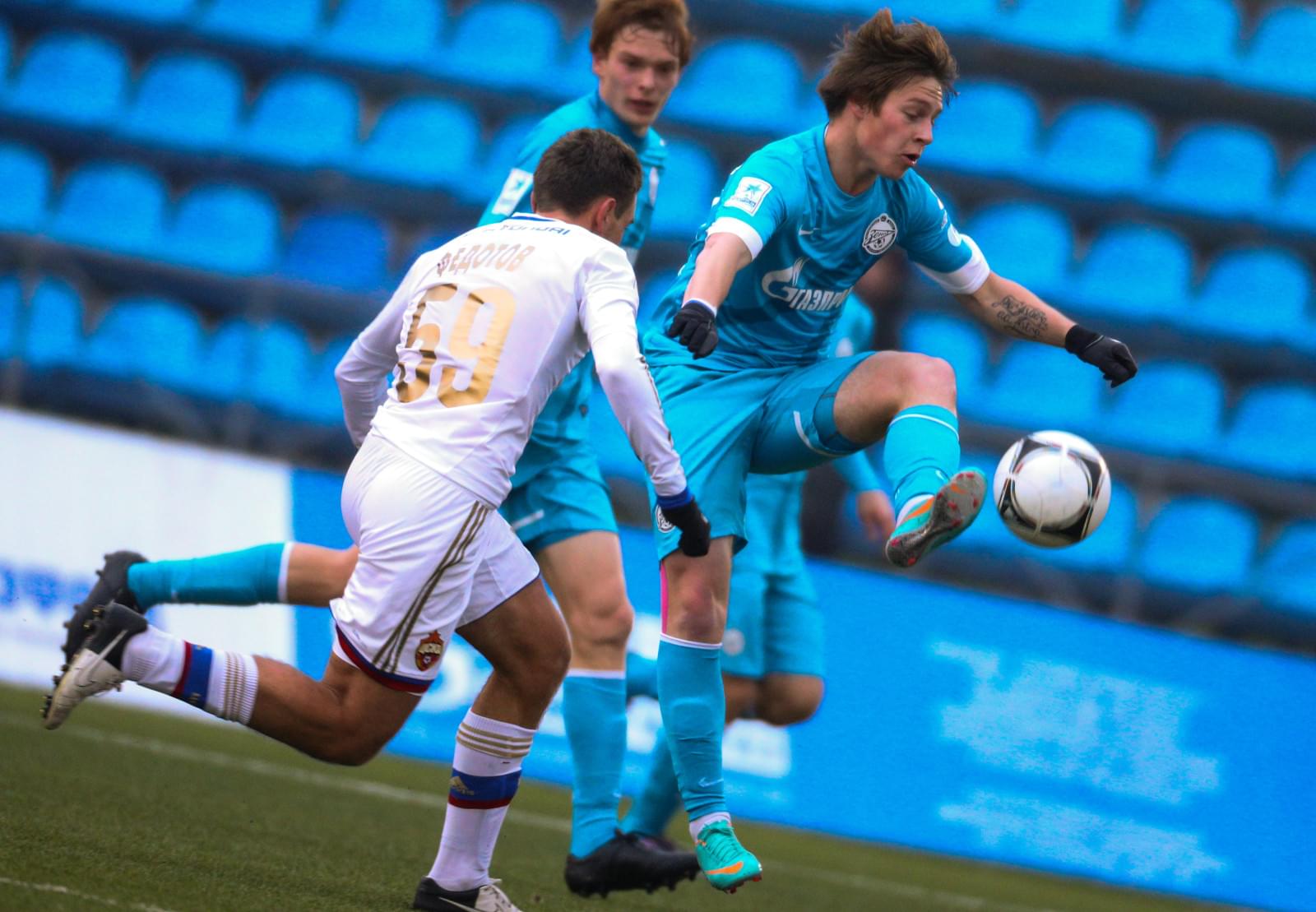 Первенство молодежных составов 2011 года. Матч Зенит —  ЦСКА