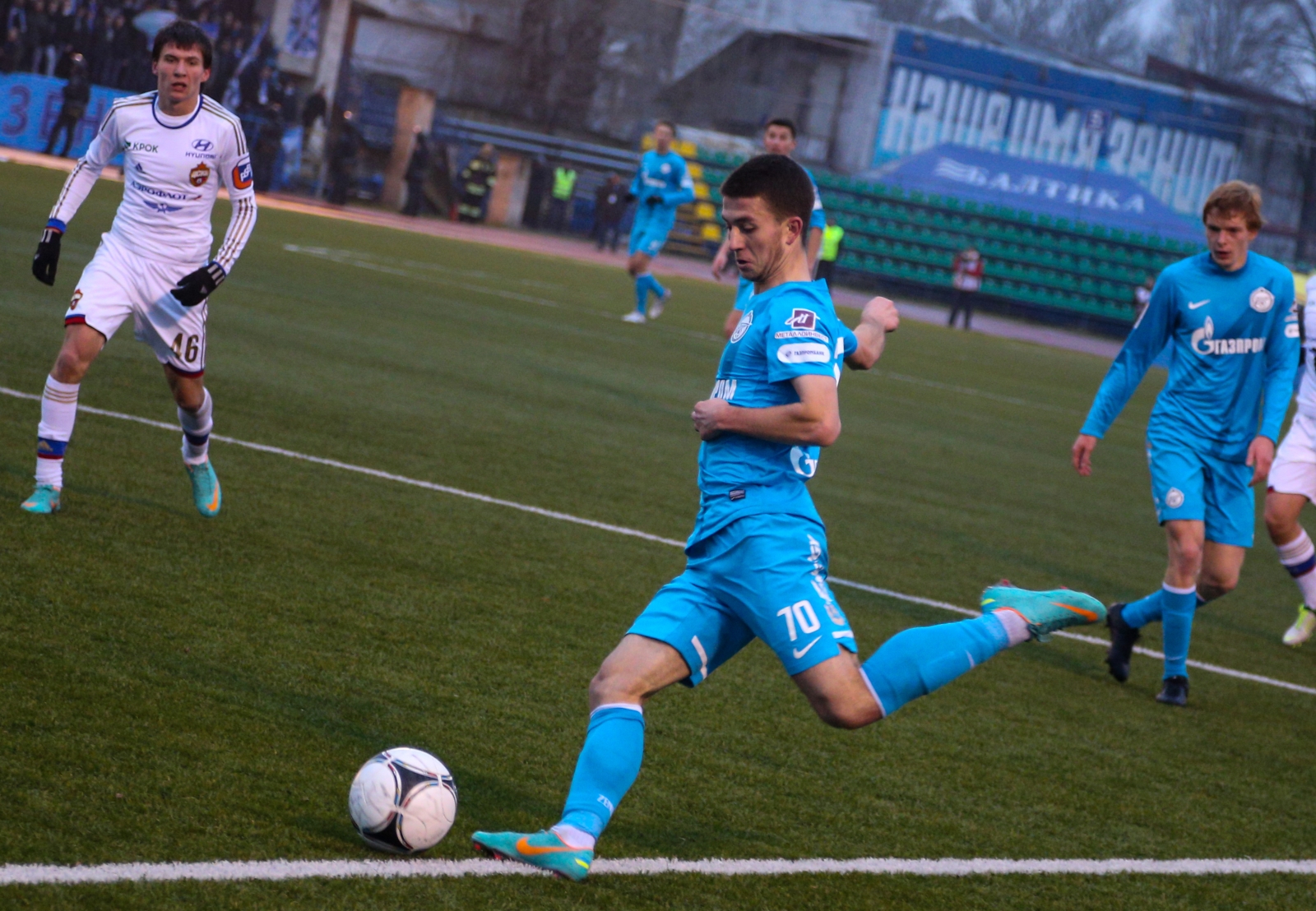 Первенство молодежных составов 2011 года. Матч Зенит —  ЦСКА