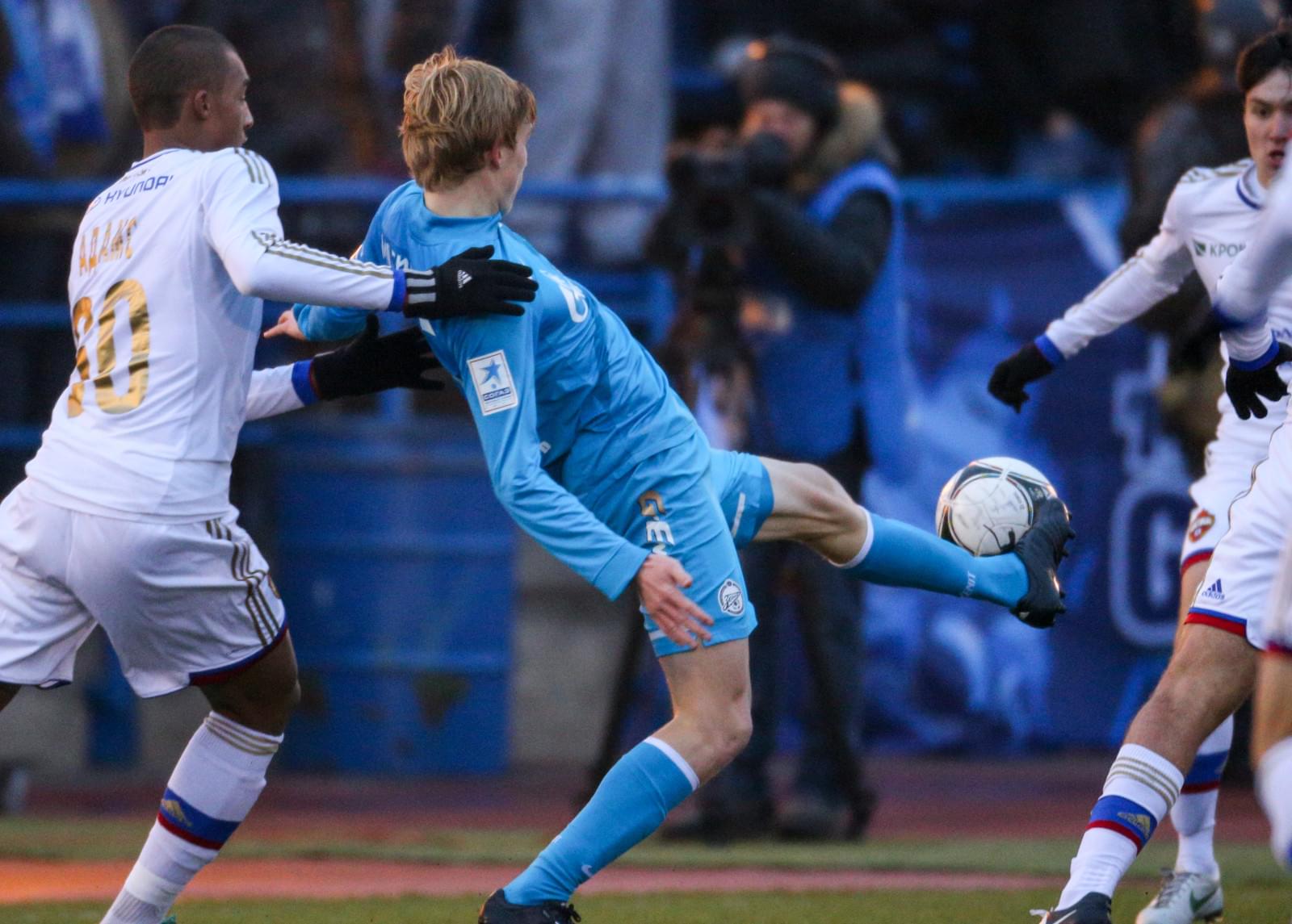 Первенство молодежных составов 2011 года. Матч Зенит —  ЦСКА