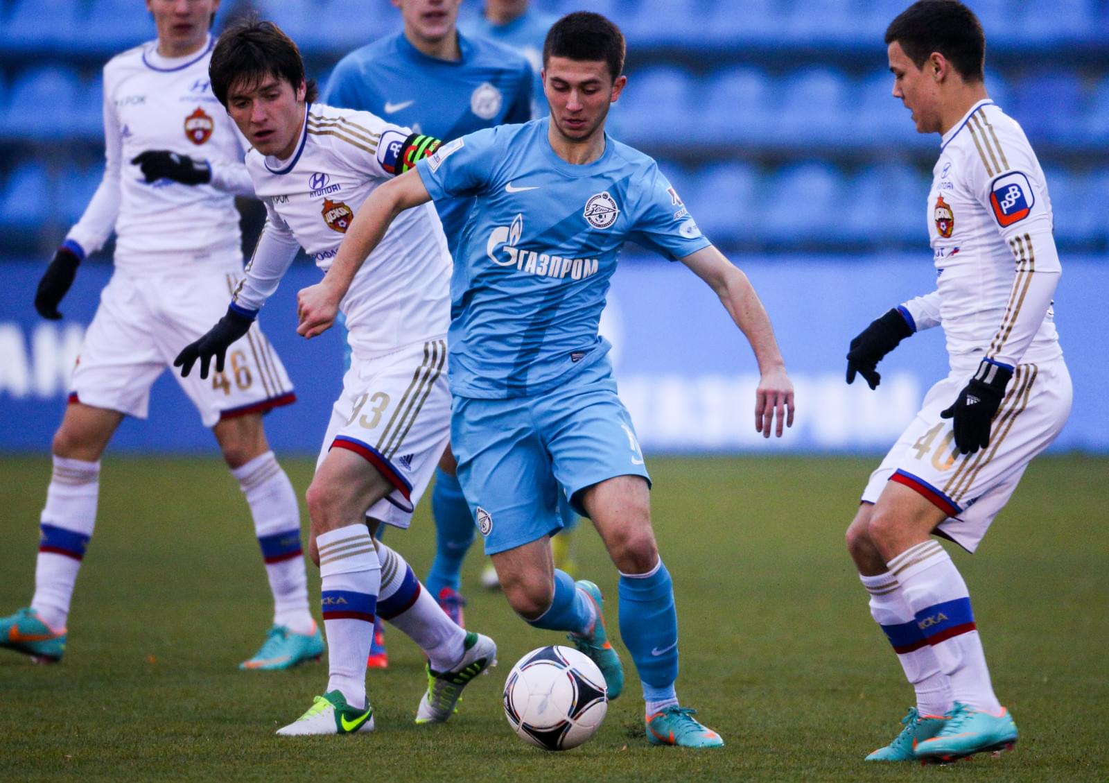 Первенство молодежных составов 2011 года. Матч Зенит —  ЦСКА