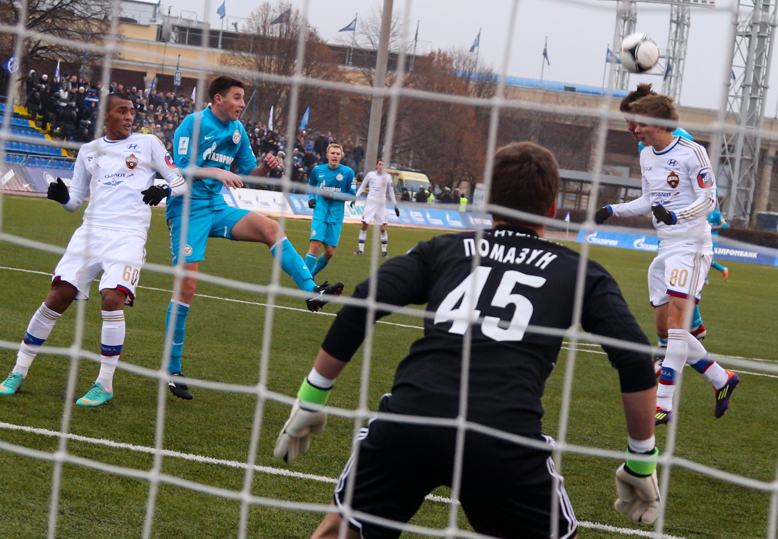 Первенство молодежных составов 2011 года. Матч Зенит —  ЦСКА