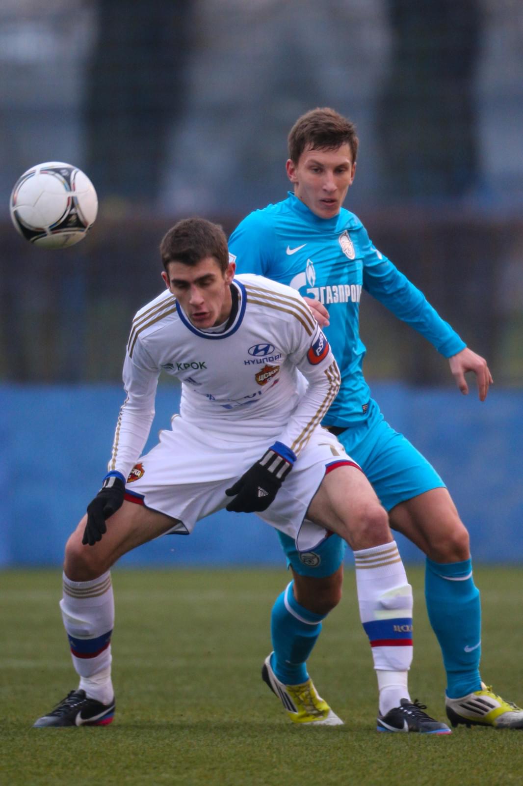 Первенство молодежных составов 2011 года. Матч Зенит —  ЦСКА