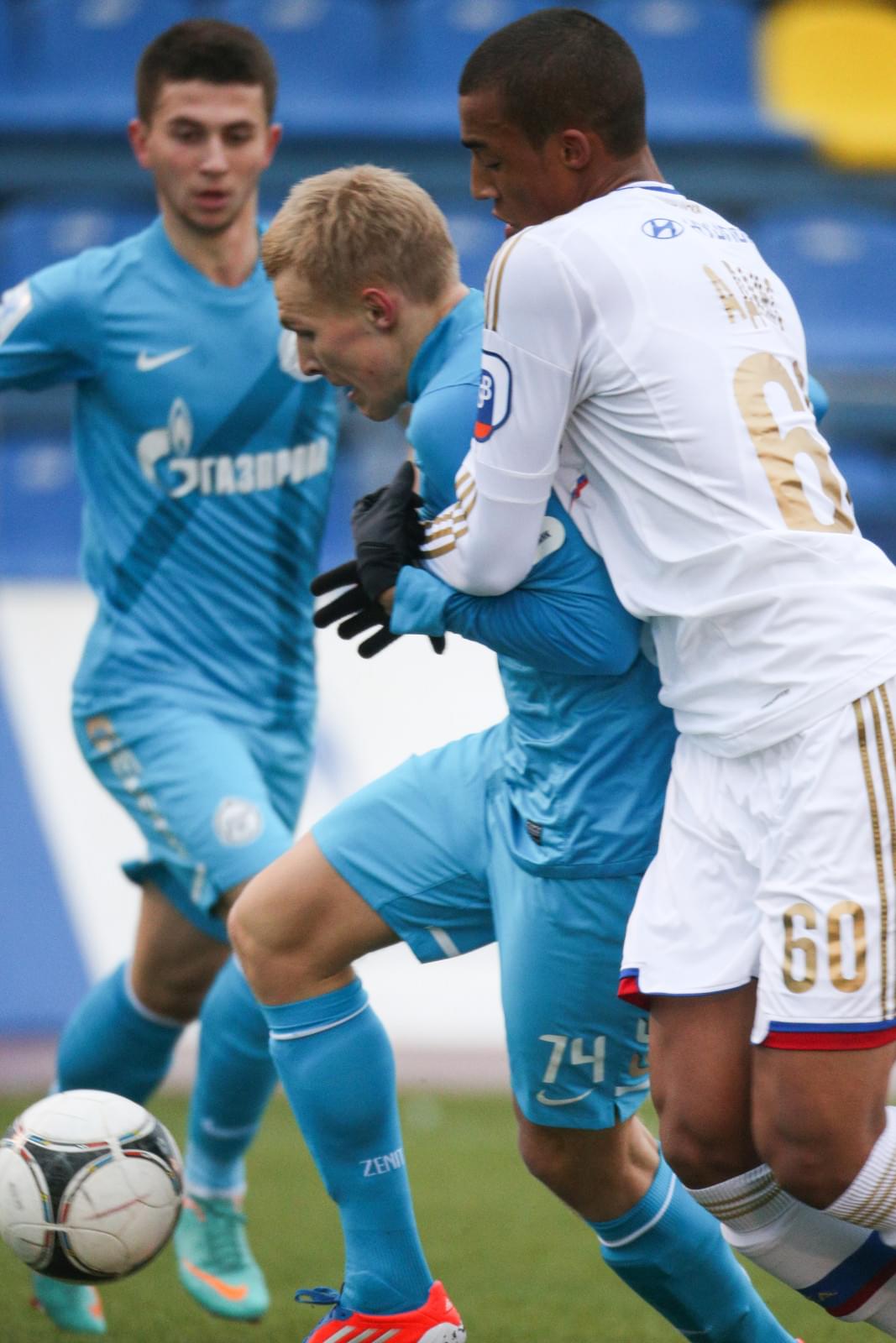 Первенство молодежных составов 2011 года. Матч Зенит —  ЦСКА