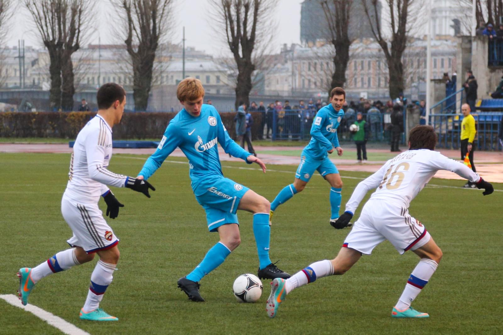 Первенство молодежных составов 2011 года. Матч Зенит —  ЦСКА