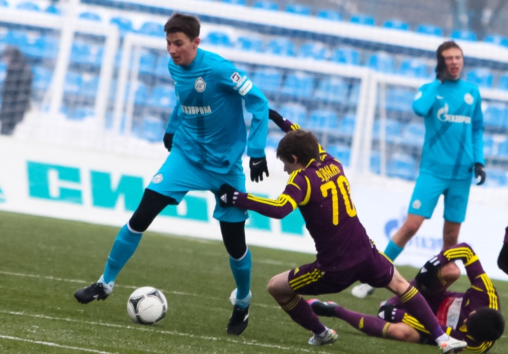 Первенство молодежных составов. ФК «Зенит» — ФК «Анжи»