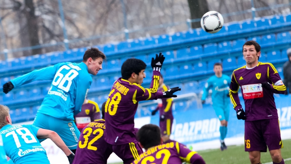 Первенство молодежных составов. ФК «Зенит» — ФК «Анжи»