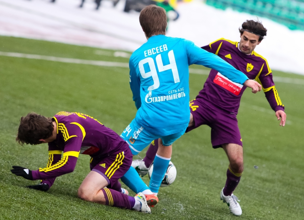 Первенство молодежных составов. ФК «Зенит» — ФК «Анжи»