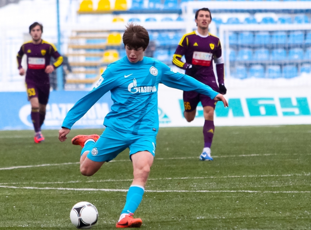 Первенство молодежных составов. ФК «Зенит» — ФК «Анжи»