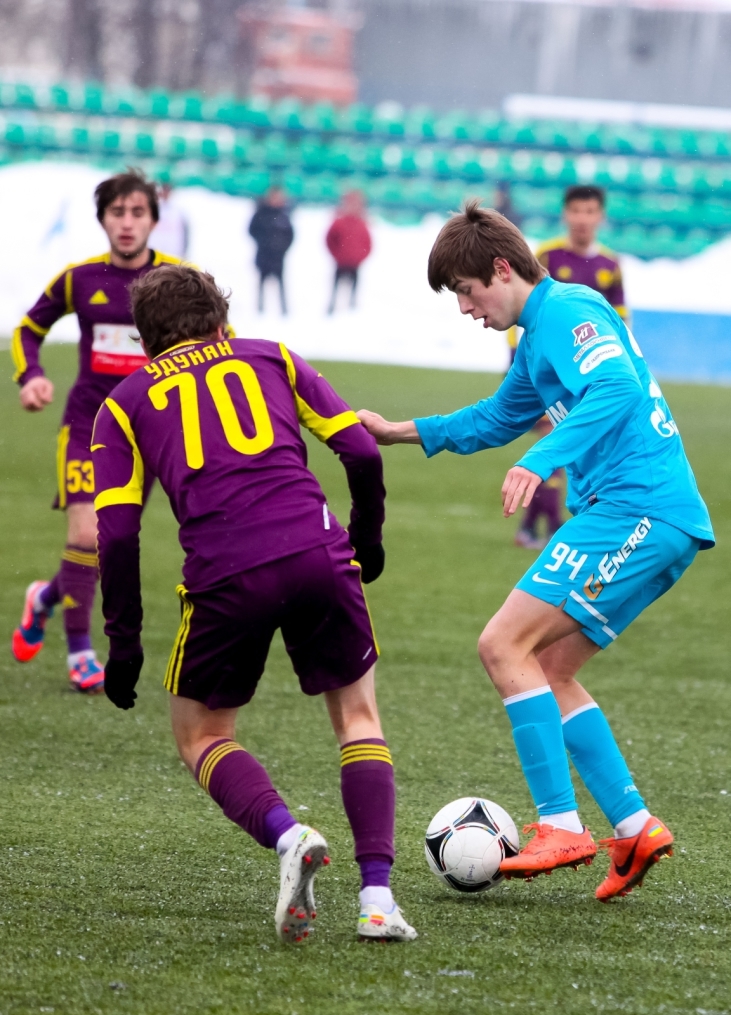 Первенство молодежных составов. ФК «Зенит» — ФК «Анжи»