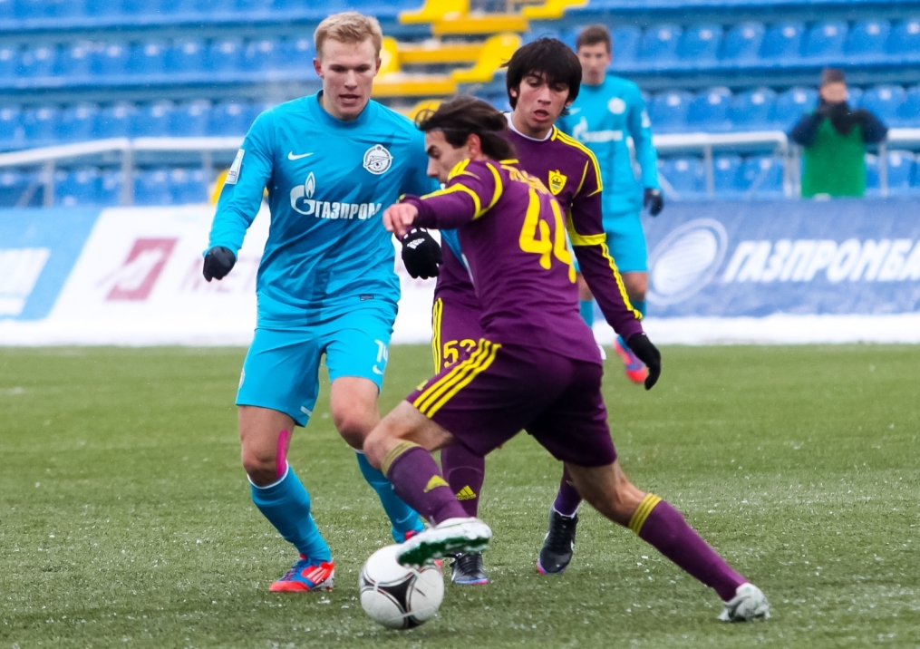 Первенство молодежных составов. ФК «Зенит» — ФК «Анжи»