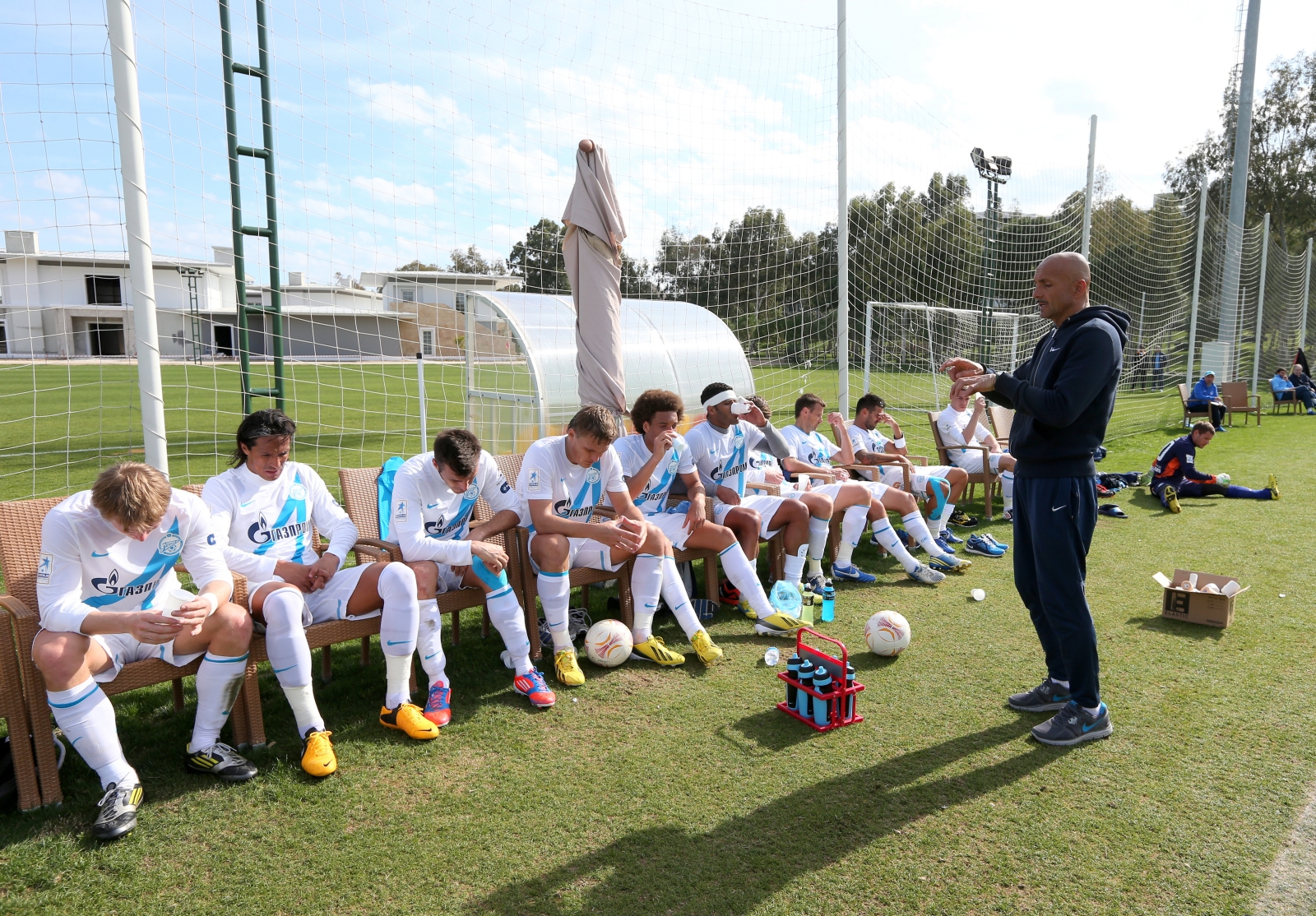 Сборы в Турции: 02 февраля, «Зенит» против «Зенита»-м