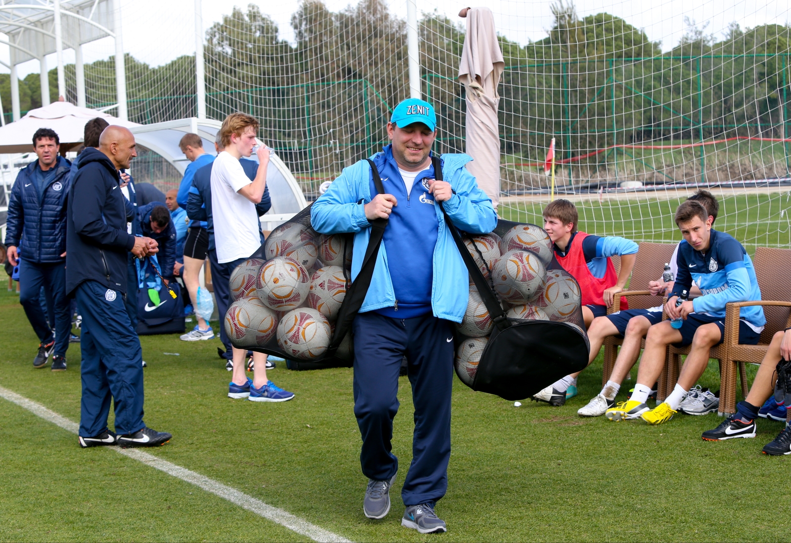 Сборы в Турции: 3 февраля, утренняя тренировка