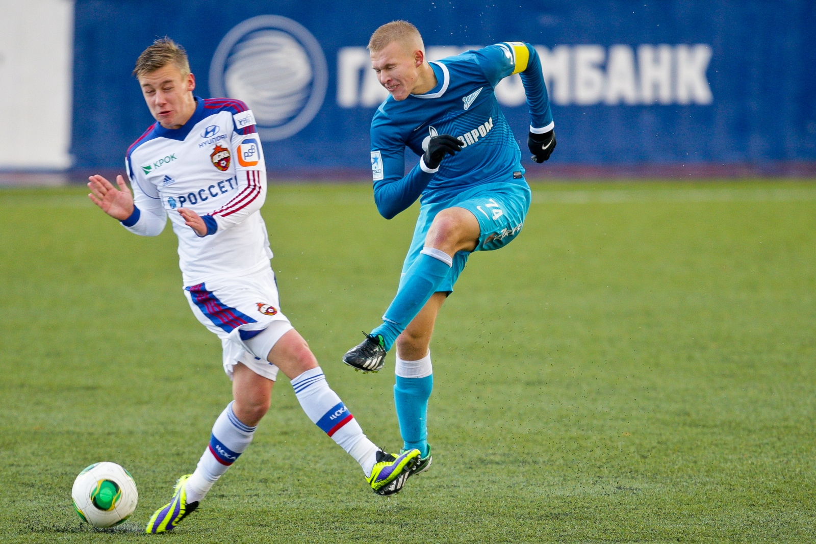 Молодежное первенство, 12-й тур, матч  «Зенит» — ЦСКА