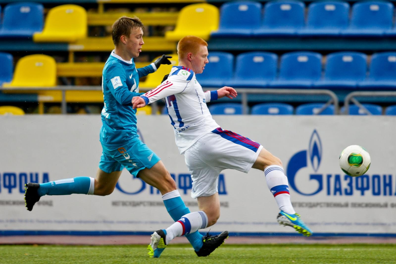 Молодежное первенство, 13-й тур, матч  «Зенит» — ЦСКА