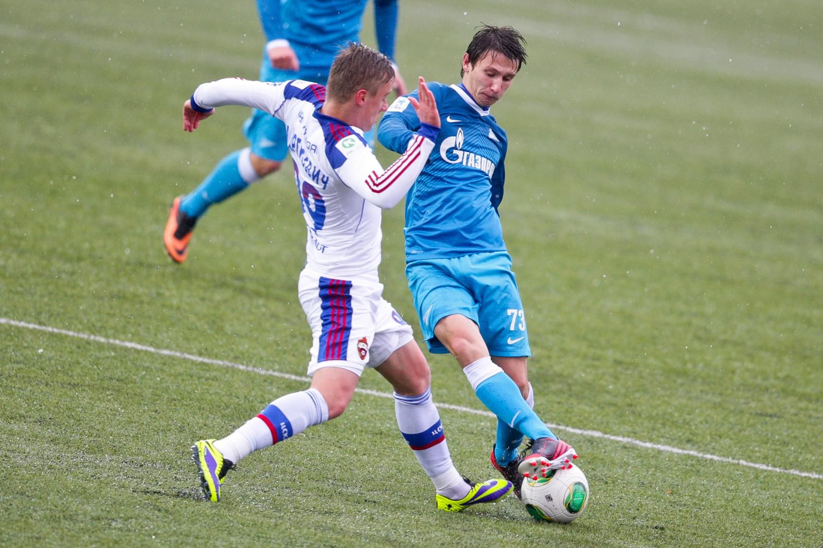 Молодежное первенство, 13-й тур, матч  «Зенит» — ЦСКА