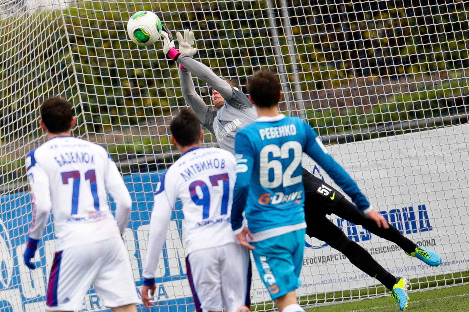 Молодежное первенство, 13-й тур, матч  «Зенит» — ЦСКА