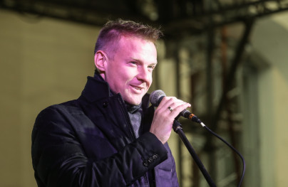 Семак и Малафеев на фестивале «День Открытой библиотеки»