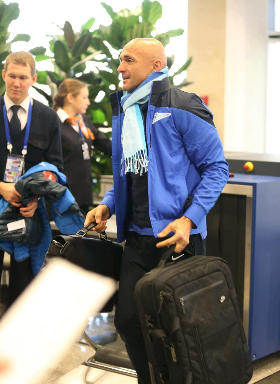 «Зенит» на  пути в  Португалию: фоторепортаж