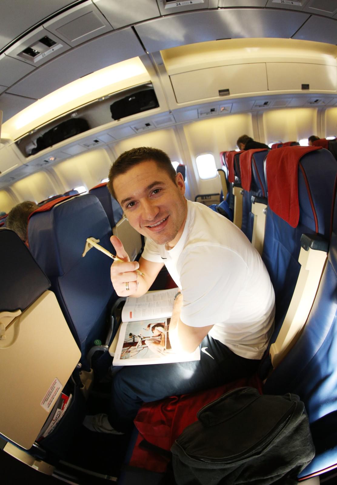 «Зенит» на  пути в  Португалию: фоторепортаж