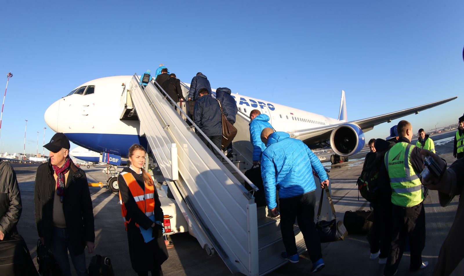 «Зенит» на  пути в  Португалию: фоторепортаж