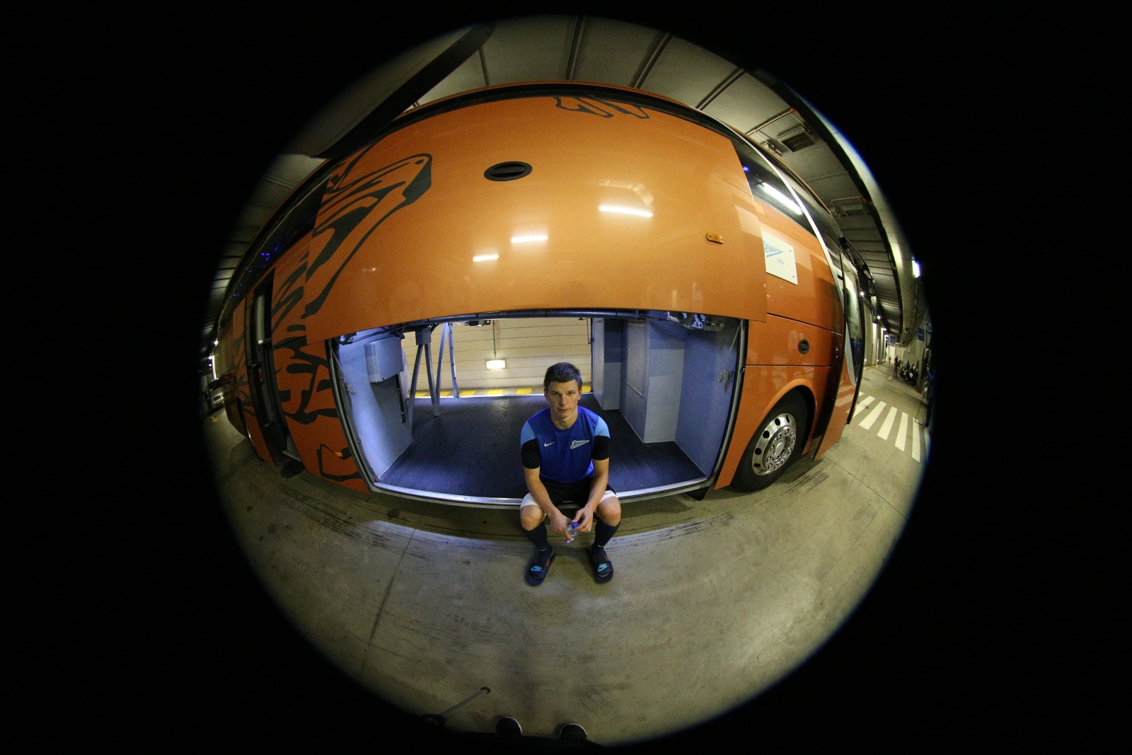 Сине-бело-голубые провели тренировку на «Драгау»