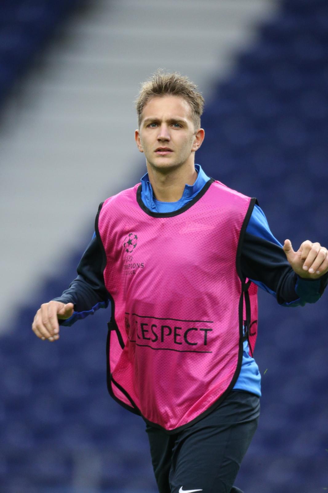 Сине-бело-голубые провели тренировку на «Драгау»