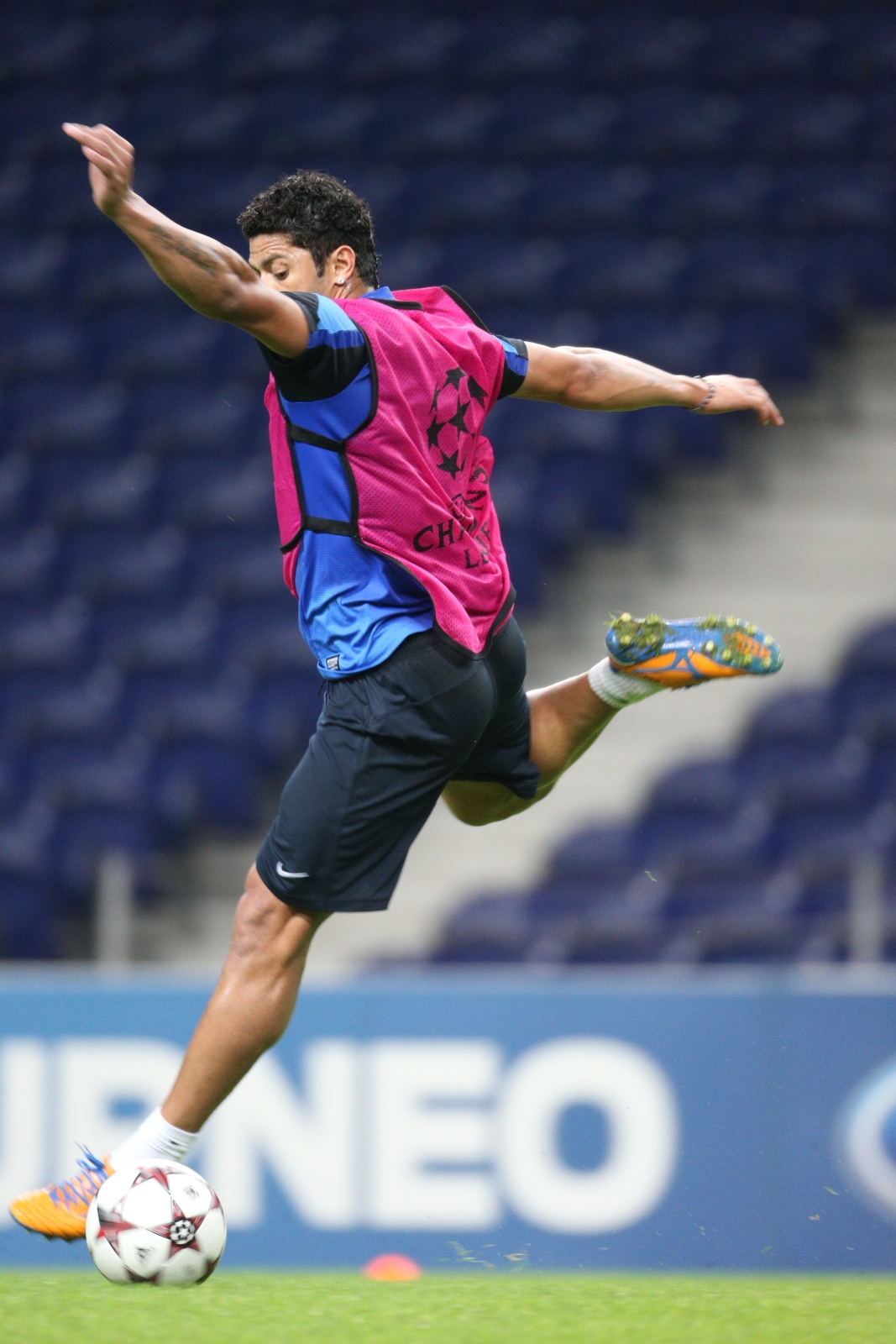 Сине-бело-голубые провели тренировку на «Драгау»