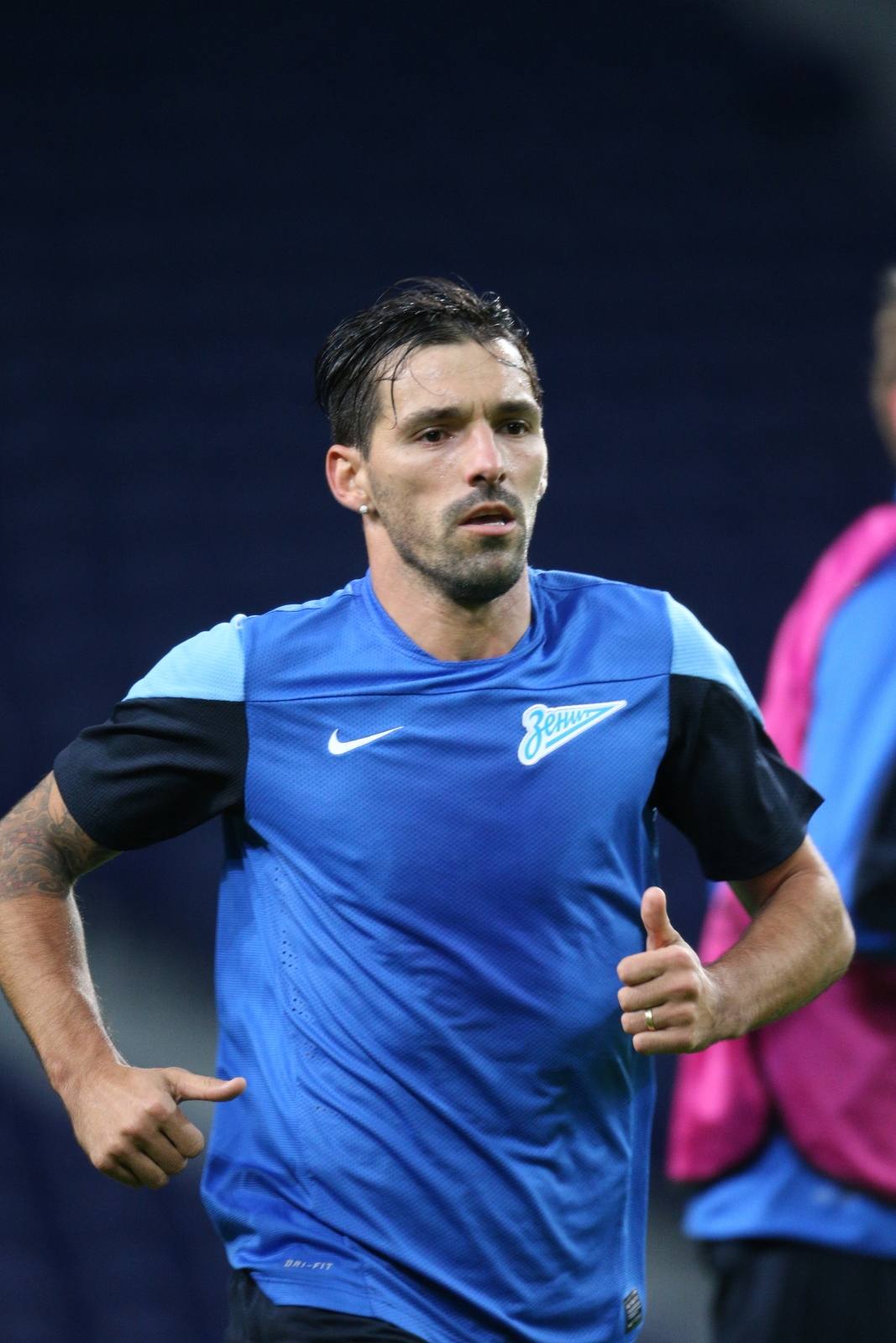 Сине-бело-голубые провели тренировку на «Драгау»