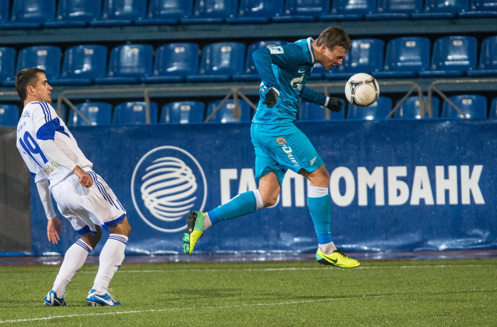«Зенит»-2 — «Долгопрудный»: фоторепортаж с Малой арены «Петровского»