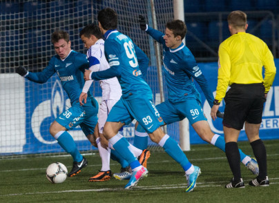 «Зенит»-2 — «Долгопрудный»: фоторепортаж с Малой арены «Петровского»